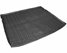 Килимок багажника Skoda Karog (2018>) (полноразмер.) (без вух) гумово-пластиковий (AVTO-Gumm) автогум