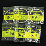 Струни для акустичної гітари Alice Phosphor bronze 11-52, фото 2