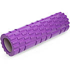 Ролер для йоги та пілатесу SP-Sport Grid Combi Roller FI-0457 30 см кольору в асортименті, фото 6