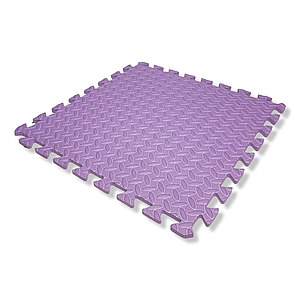 Дитячий килимок-пазл 500×500×10 мм фіолетовий
