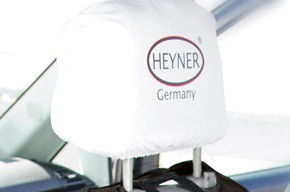 Чохли на підголовник білого кольору Heyner 736 000 комплект з 2 шт