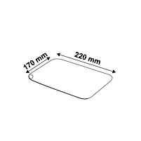 Фольгована Кришка для одноразового посуду (250шт/уп) 170х220 мм. для лотків і контейнерів, фото 2