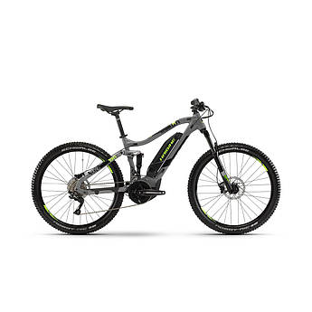 Електровелосипед Haibike SDURO FullSeven 4.0 500Wh 27.5", рама L, сіро-чорно-зелений, 2019