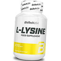 Л-лизин аминокислота BioTech L-Lysine 1500 мг 90 капс