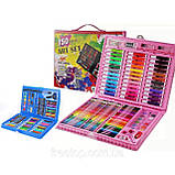 Художній набір для малювання Artistic Set у валізці без мольберта для дітей 150 деталей. УЦЕНКА, фото 3