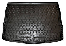 Килимок багажника Nissan Qashqai (2014>) гумово-пластиковий AVTO-Gumm