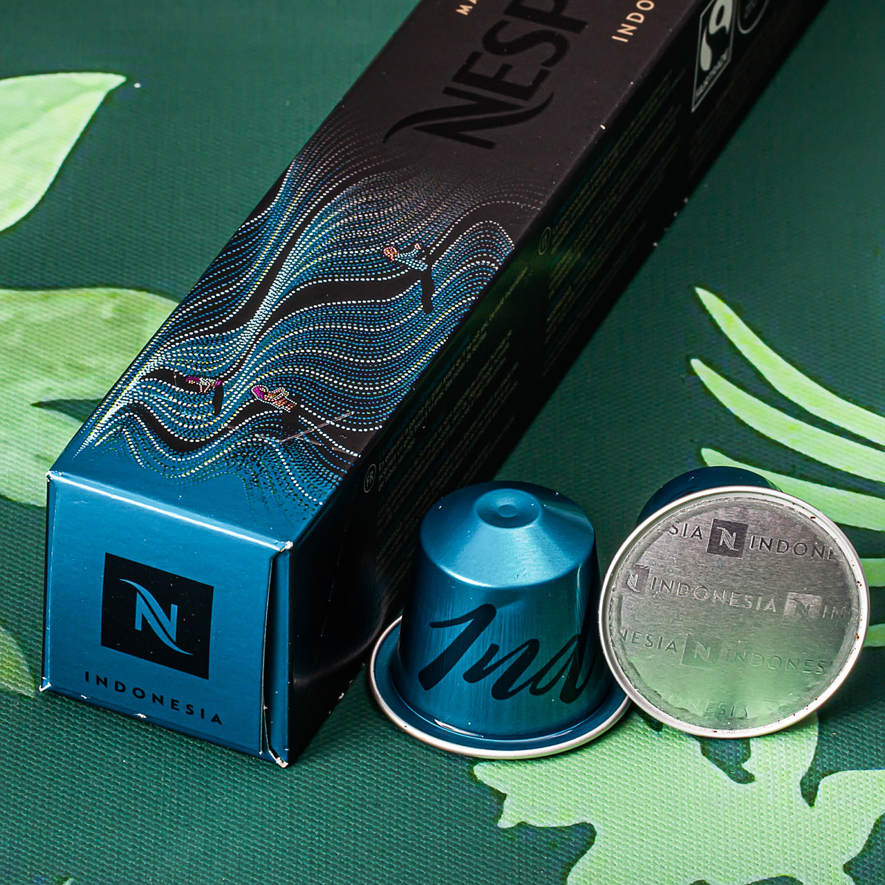 Nespresso капсули INDONESIA - насичений з деревними нотами, Швейцарія (10шт)