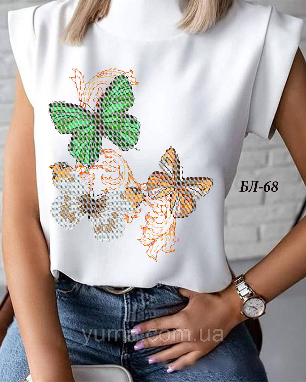 Блуза під вишивку Лілея, фото 1