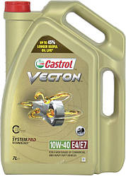 Моторне мастило дизель 10W-40 (Castrol) Vecton Е4/Е7 7л.