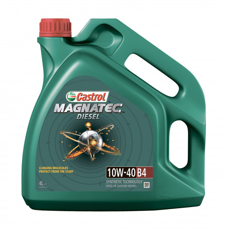 Моторне масло Castrol Magnatec Diesel 10w-40 B4 4L (RB-MAGDB4-4X4L)