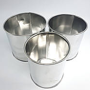 Набір залізних форм для випікання Пасхи (середні) — 3 шт., фото 2