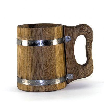 Кухоль 0,5 л дубовий