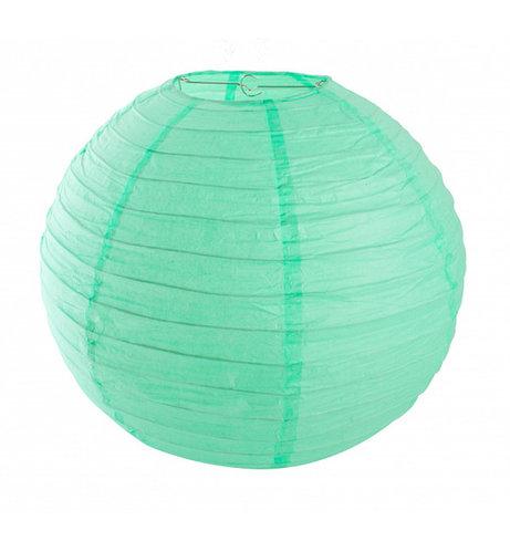 Паперова підвісна кулька 30см | М'ята