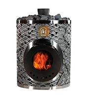 Фінська піч для лазні IKI Mini зі скляними дверцятами