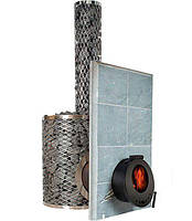 Піч для лазні IKI SL Plus зі скляними дверцятами