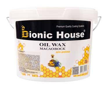 Олія-віск для дерева Bionic House Oil Wax всі кольори 1л, фото 1