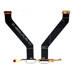 Шлейф Samsung Galaxy Note N8000 з роз'ємом зарядки, з мікрофоном