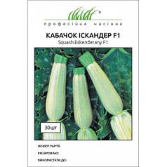 Насіння Кабачок Іскандер F1, 30 насіння Seminis Професійне Насіння