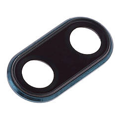 Скло камери Huawei P20 EML-L29 у синій рамці