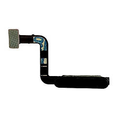 Шлейф Samsung Galaxy A32 4G A325F зі сканером відбитка пальця чорний