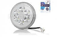 Zongshen ZS125/150 Модуль світлодіодний в фару (вставка) D=160mm 6 діодів зі склом