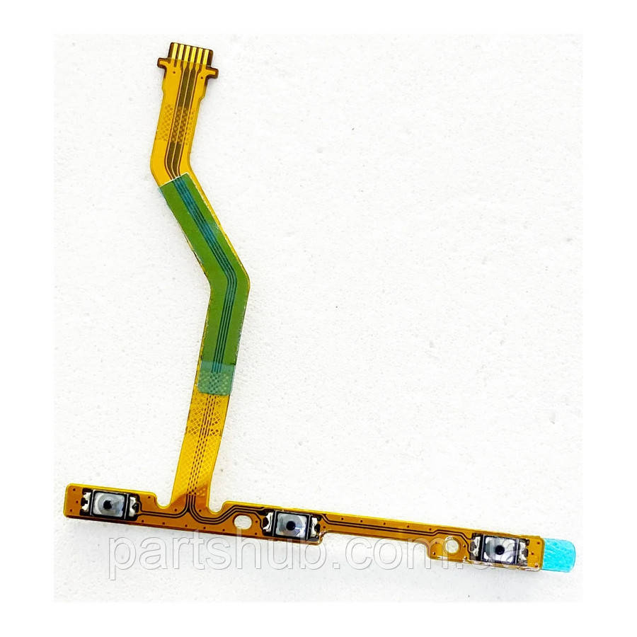 Шлейф Huawei MediaPad M5 Lite 10 LTE Wi-Fi BAH2-L09 W09 W19 з регулюванням гучності та кнопкою ввімкнення, фото 1