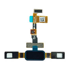 Шлейф Nokia 8 TA-1004 TA-1012 зі сенсорними кнопками та сканером відбитка пальця чорний