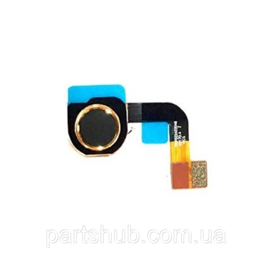 Шлейф Nokia 7 Plus TA-1046 TA-1055 зі сканером відбитка пальця (чорний), фото 1