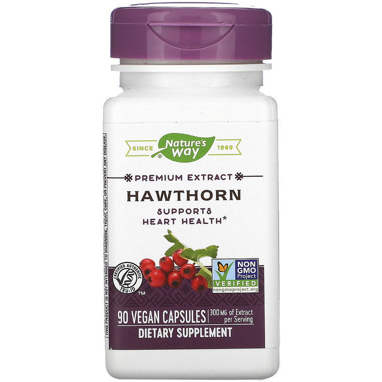 Глід Nature's Way "Hawthorn" 300 мг (90 капсул)