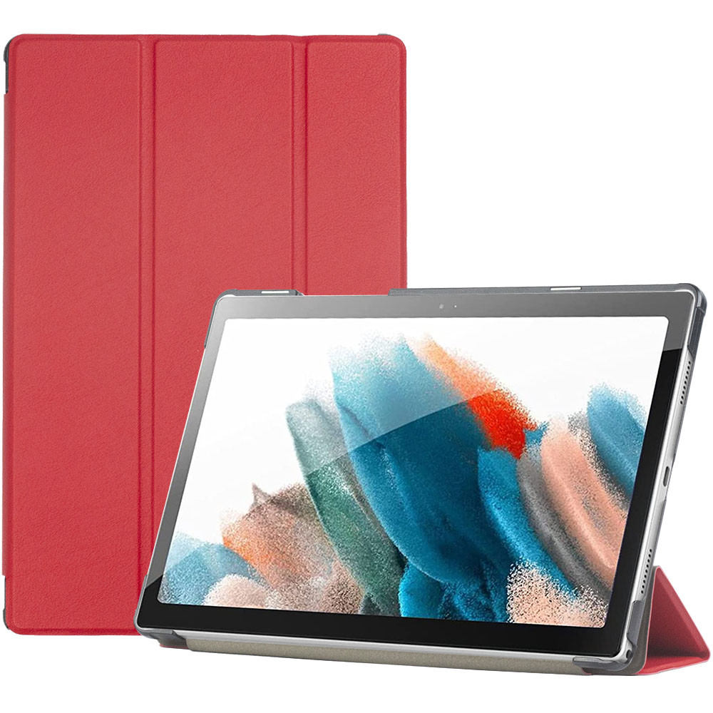 Чохол Slimline Portfolio для Samsung Galaxy Tab A8 10.5 SM-X200, SM-X205 Red, фото 1