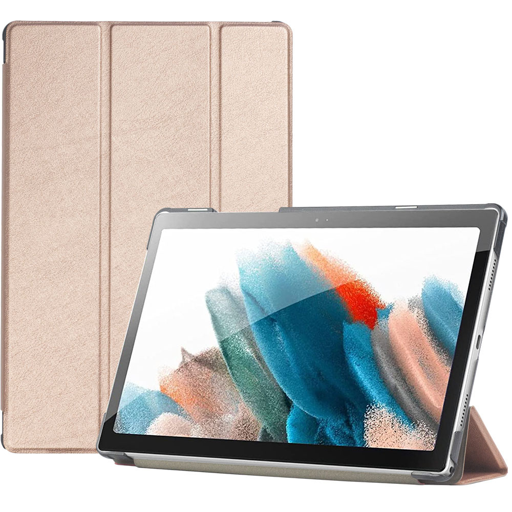 Чохол Slimline Portfolio для Samsung Galaxy Tab A8 10.5 SM-X200, SM-X205 Rose Gold, фото 1