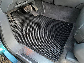 Поліуретанові килимки (2007-2012, EVA, чорні) для Toyota Land Cruiser 200