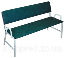 Банкетка тримісна МБС-3 зі спинкою, фото 1