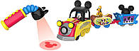 Игровой набор Disney Junior Mickey Mouse Funhouse Light the Way Train Поезд Микки Мауса с фонариком (38014)