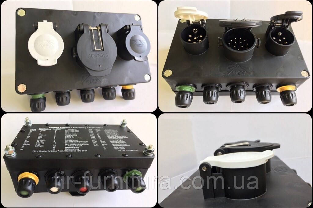 Коробка розподільча, передня / без кабеля ASPOCK, фото 1