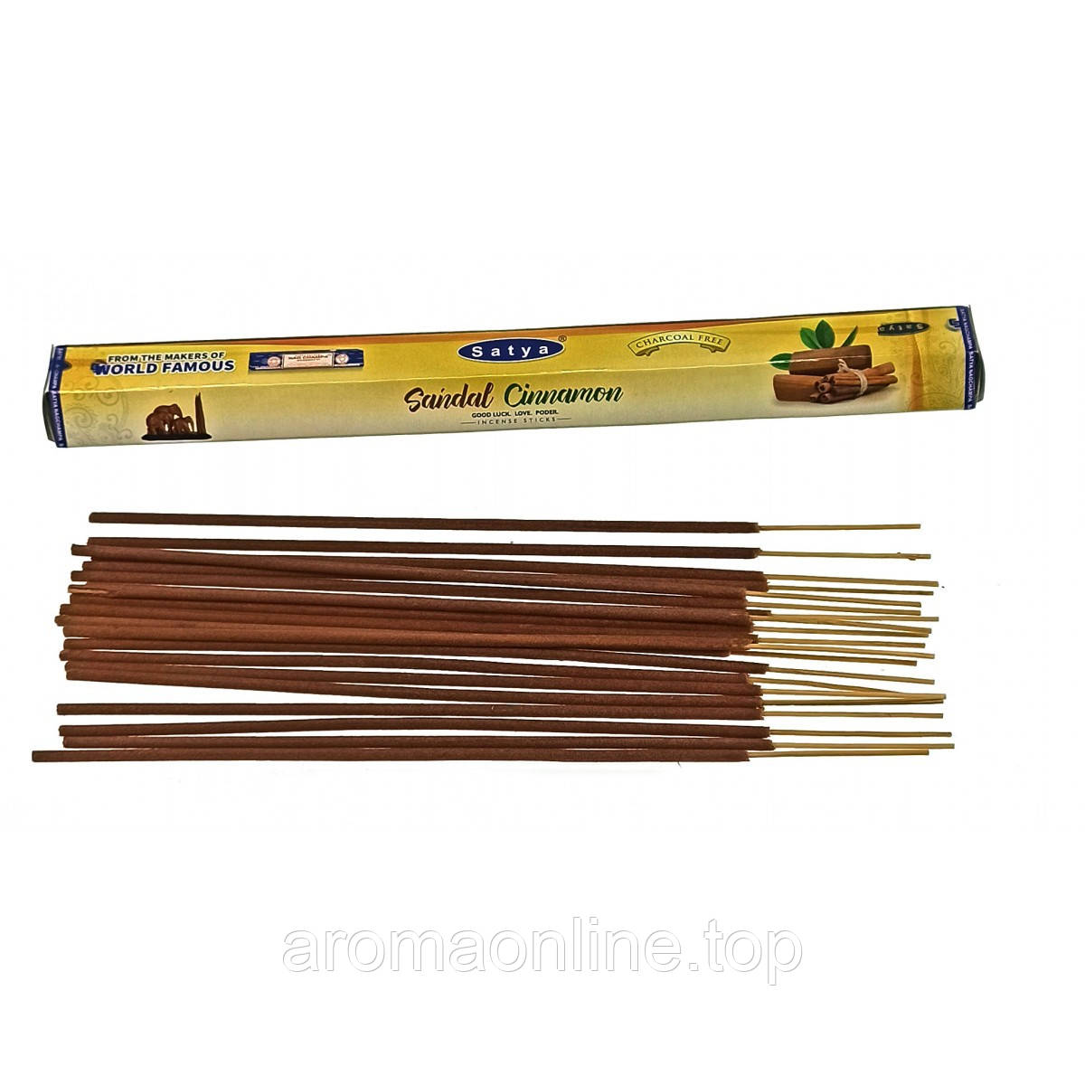 Sandal Cinnamon (Сандал з Корицею) (Satya) пилкові пахощі, фото 1