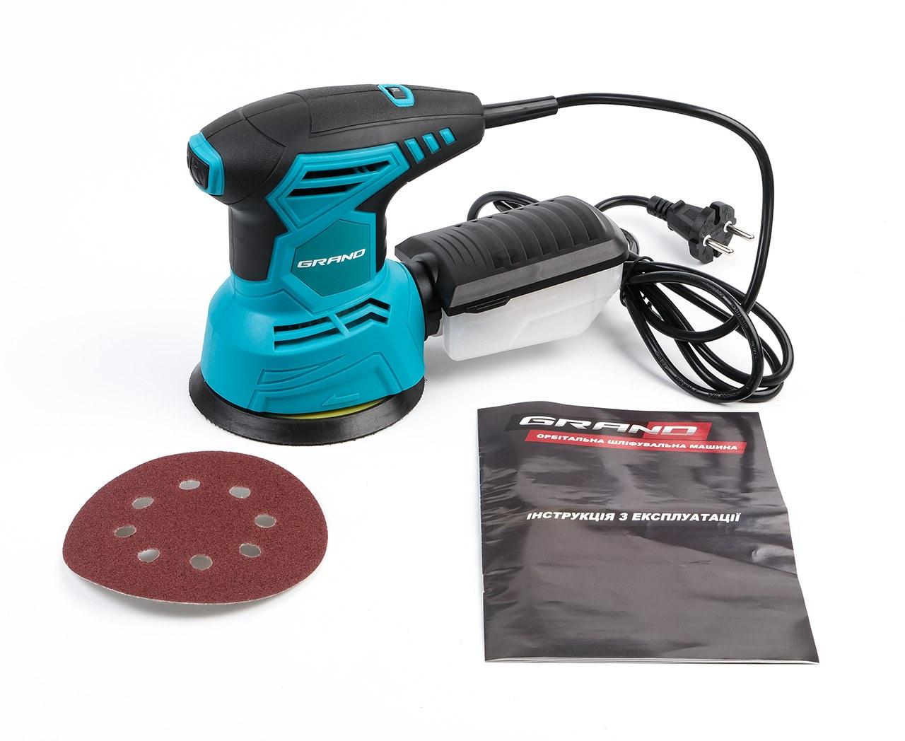 Орбітальна шліфувальна машина Grand ОШМ-650, фото 1