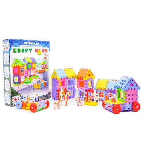 Конструктор "Craft Blok", 157 елем.