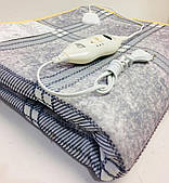 Електропростирадло JD 120 Ват, Розмір 150 160 см, Сіра