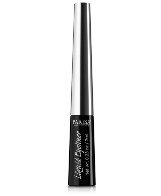 Рідка чорна підводка для очей EL-209 Parisa Cosmetics Liquid Eyeliner, фото 1