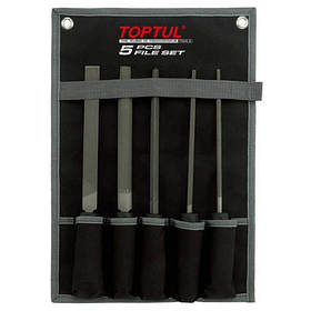 Набір напилків у чохлі TOPTUL 5ед. GPAQ0503 Orig GPAQ0503