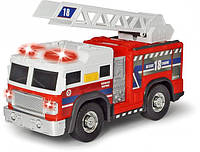 Пожежна машина Dickie Toys Рятувальники з висувною драбиною, зі звуком і світловими ефектами 30 см 3306016