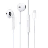 Навушники проводирних Apple iPhone Original EarPods Lightning MMTN2 в коробці Мобільні Аксесуари APPLE ОПТОМ, фото 6