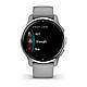 Смарт-годинник Garmin Venu 2 Plus сріблястий з сірим силіконовим ремінцем, фото 6