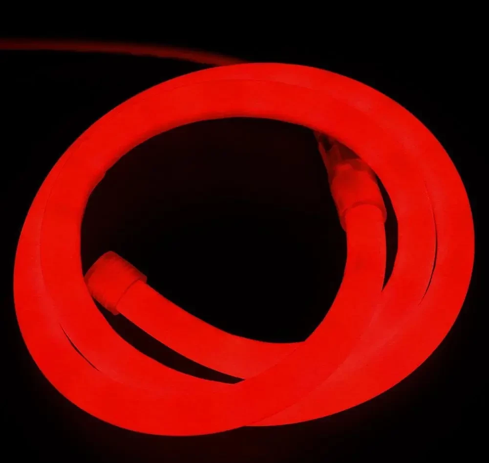 LED неон D15 220V червоний SERIES "RN" PRO