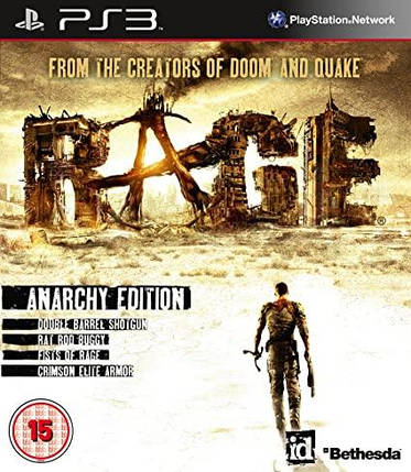 Гра для ігрової консолі PlayStation 3, RAGE: Anarchy Edition (БУ), фото 1