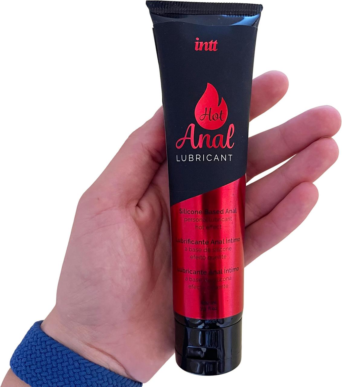 Розігріваючий анальний гель-лубрикант Intt Hot Anal (100 мл) на водній основі мастило Intimochka