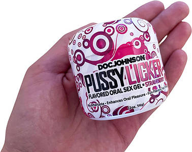 Смачний гель для кунілінгусу Doc Johnson Pussy Licker Strawberry (56 грам) оральна вагінальна Intimochka