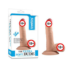 Фалоімітатор LoveToy Oscar 18см Фалос на присоску вагінальний анальний Intimochka