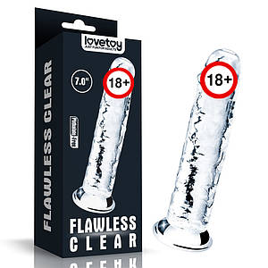 Фалоімітатор Flawless фалос на присоску вагінальний анальний Intimochka